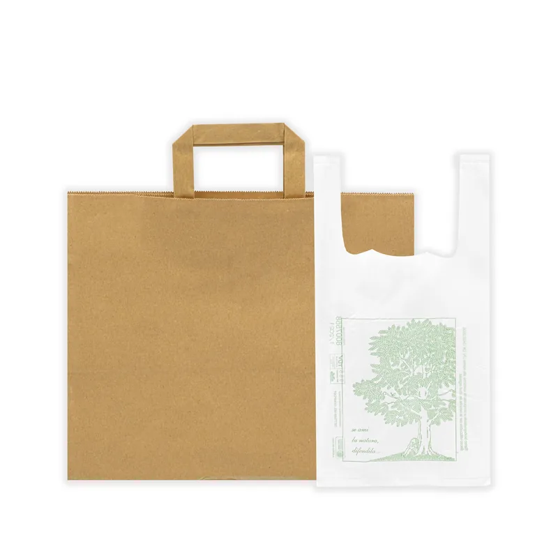 Shopper di carta con manici